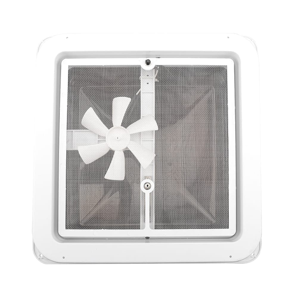 Campervan Sky Light Roof Vent with 12v Fan – 14″ x 14″ – White, Smoke, Black & Jet Black - Image 14