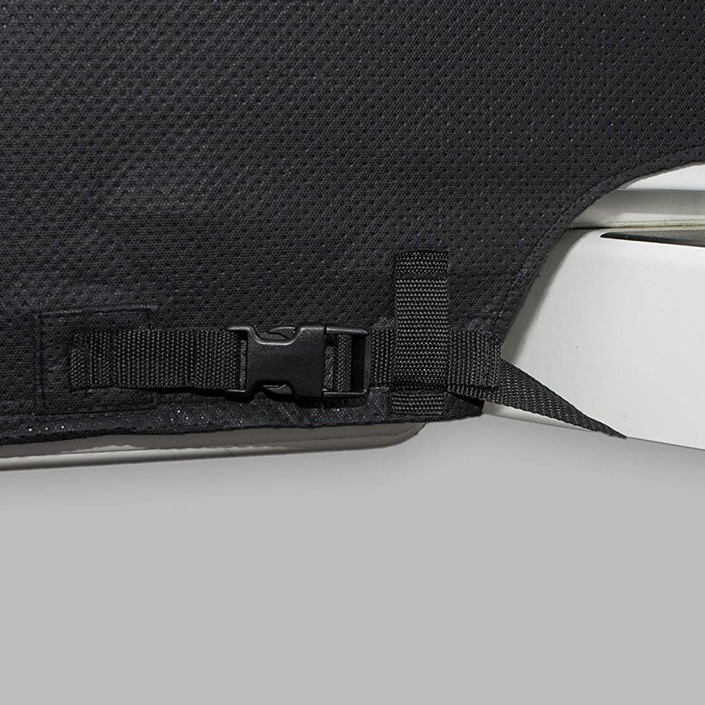 Caravan Front Cover for Towing with LED Lights & Reflective Strips - Image 3