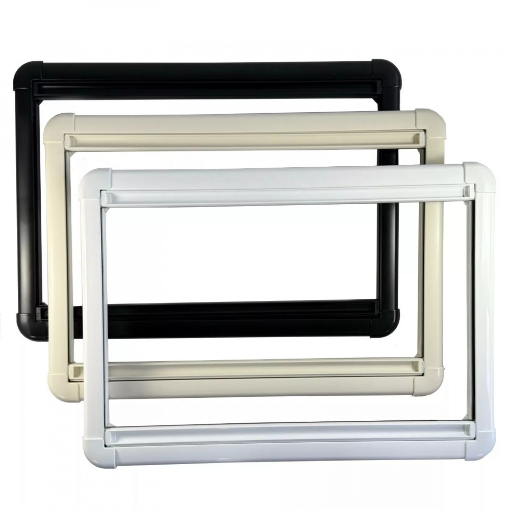 Cassette Campervan Blinds with Integrated Blackout Blind & Fly Screen – Black, White, Beige - Image 2