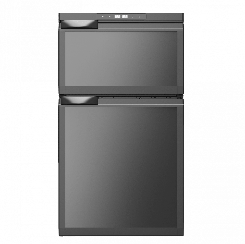Cool Mate 80L 12v Black Dual Fridge Cooler Refrigerator Freezer For Camper Van Motorhome - Image 9