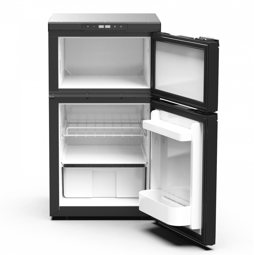 Cool Mate 80L 12v Black Dual Fridge Cooler Refrigerator Freezer For Camper Van Motorhome - Image 7