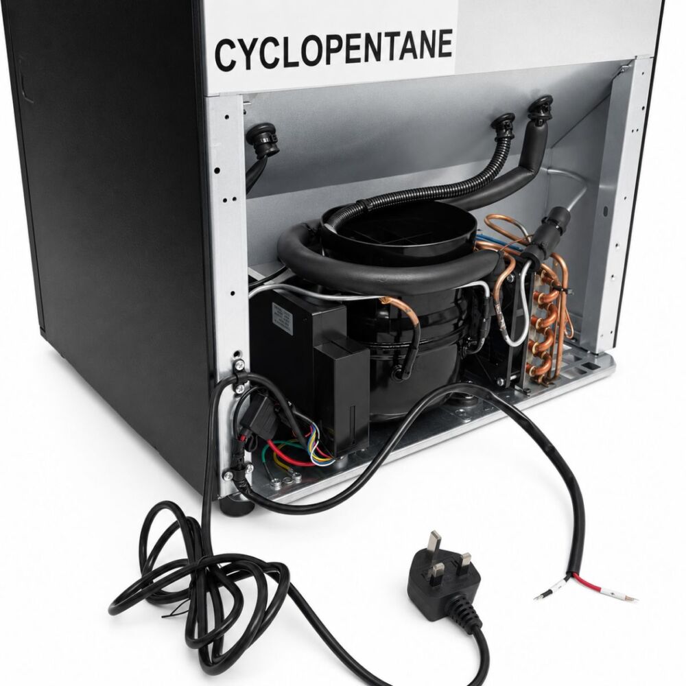 Coolmate 140L Dual Door Campervan Fridge Freezer – 12V/24V & 240V - Image 6