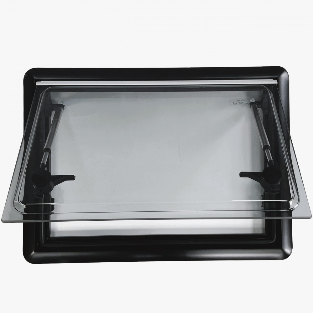 Top Hinged Cassette Camper Van Window with Black out Blinds and Fly Net Screens - Image 7