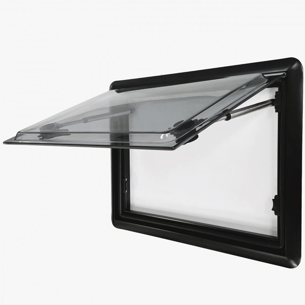 Top Hinged Cassette Camper Van Window with Black out Blinds and Fly Net Screens - Image 5
