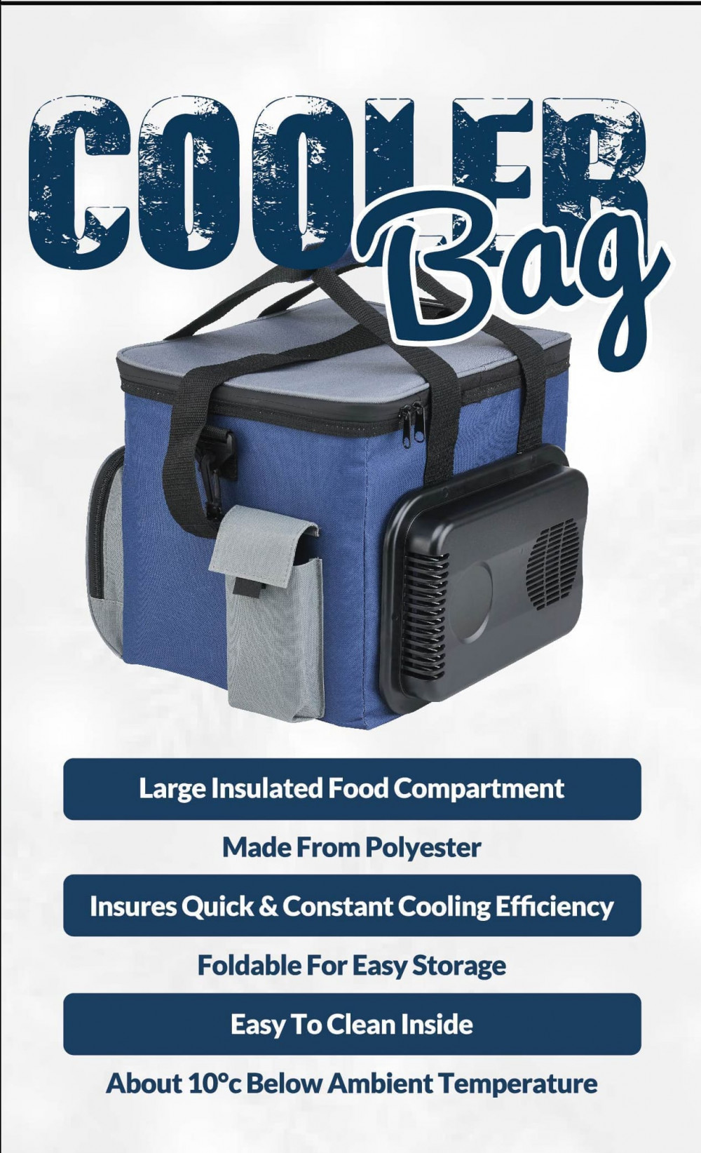 15l Insulated 12v Electric Cool Bag - Image 4