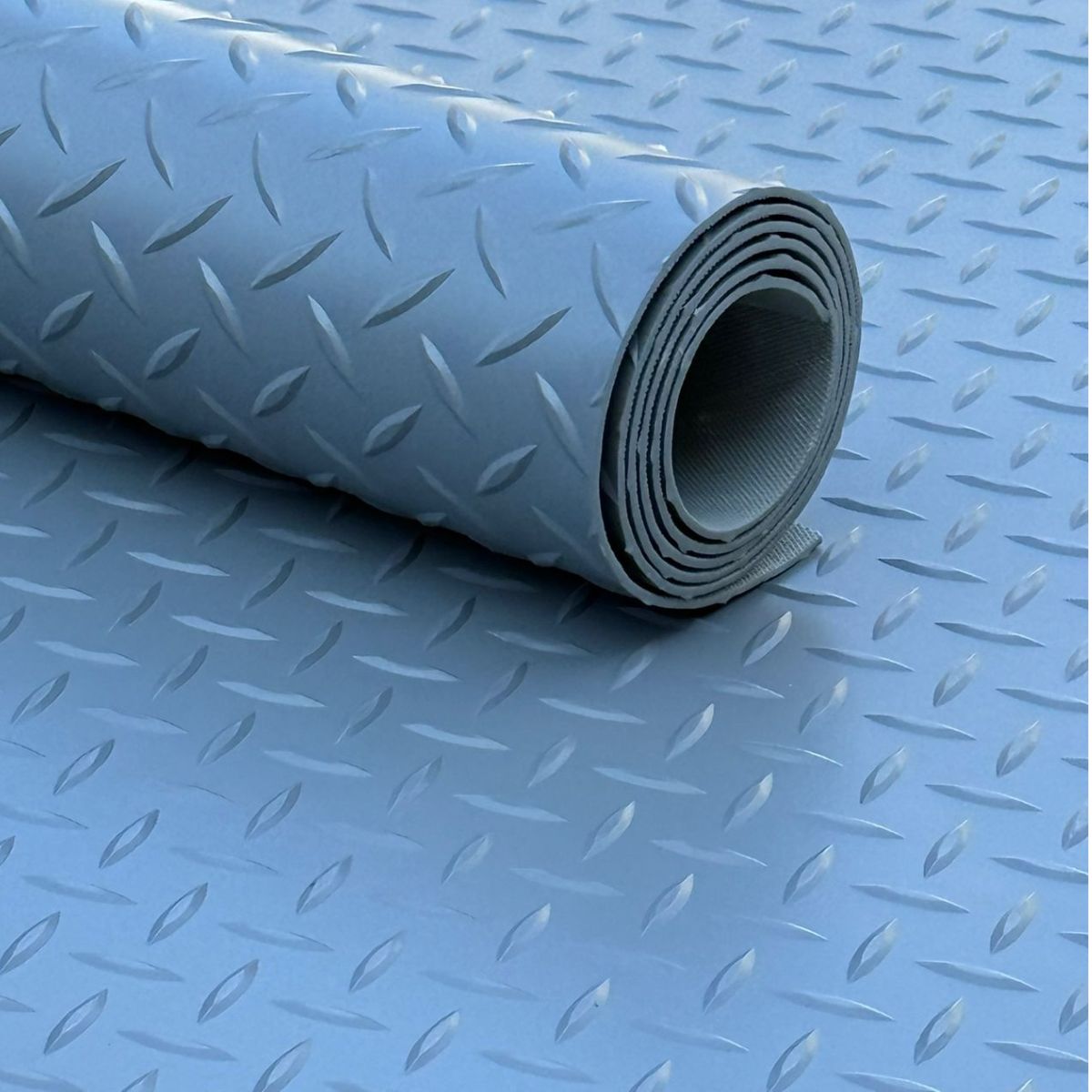 Checker Plate PVC Matting Roll – Large Diamond Vinyl Flooring - Image 5