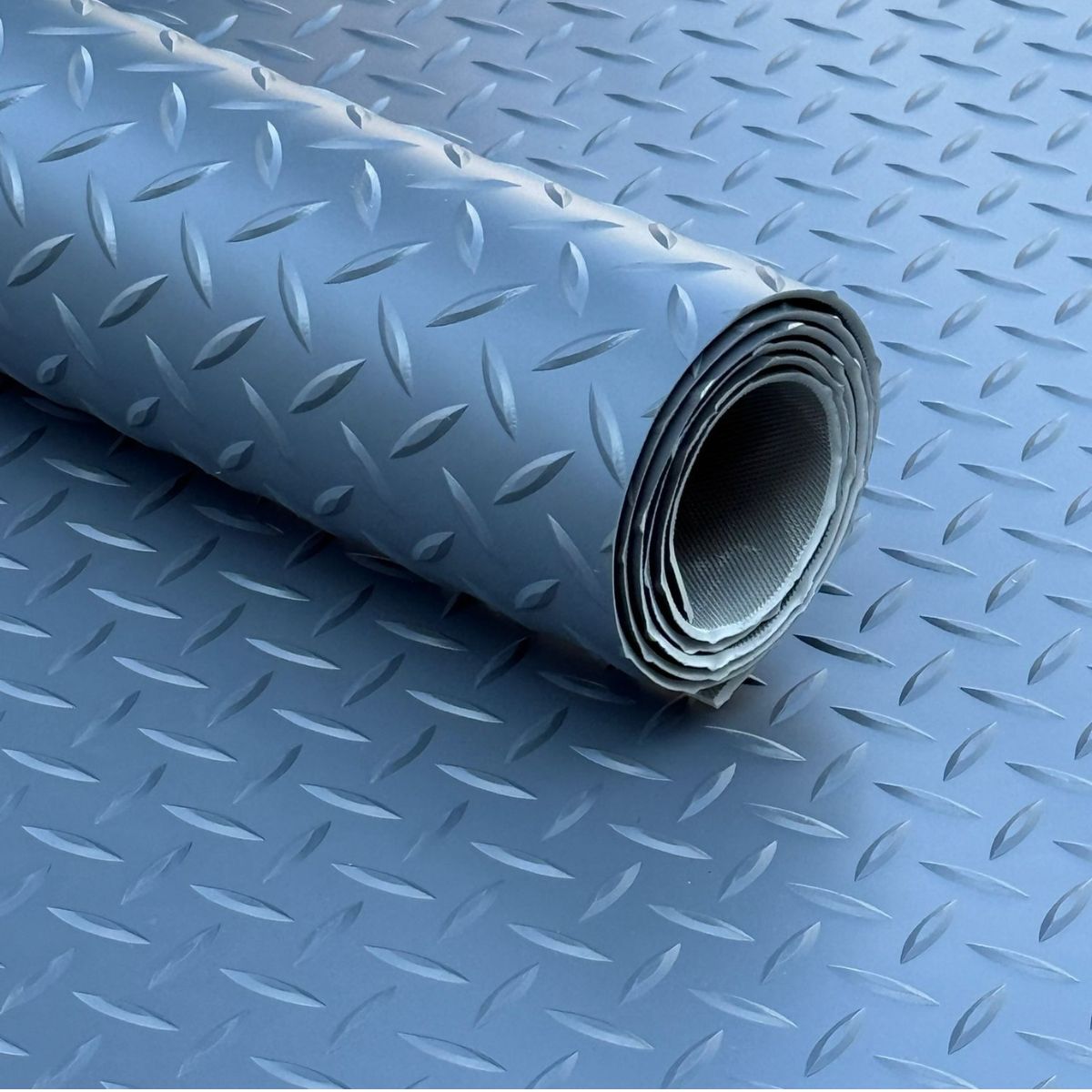 Checker Plate PVC Matting Roll – Large Diamond Vinyl Flooring - Image 7