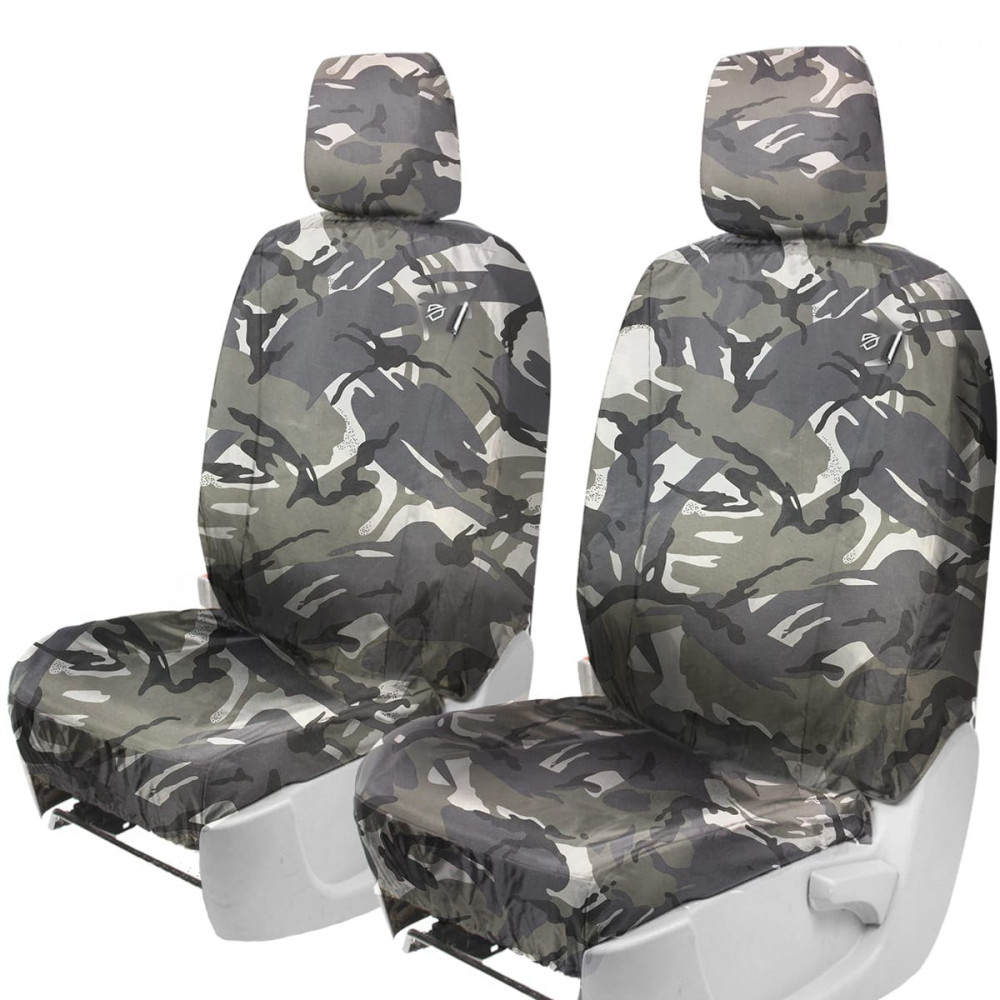 Ford Ranger T6 Seat Covers Fully Tailored Heavy Duty 1+1 (Driver + Passenger) - Image 3