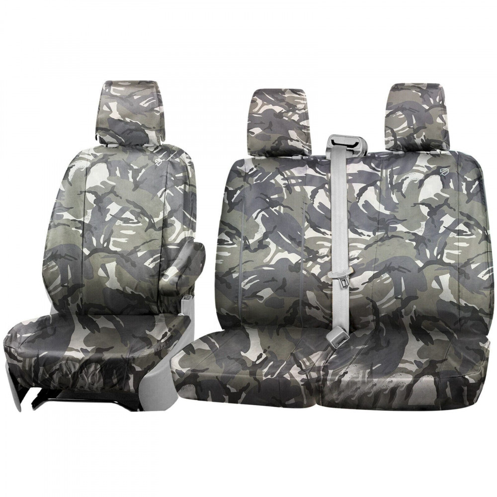 Ford Transit Fully Tailored Heavy Duty Van Seat Covers For 2014 On - Image 12