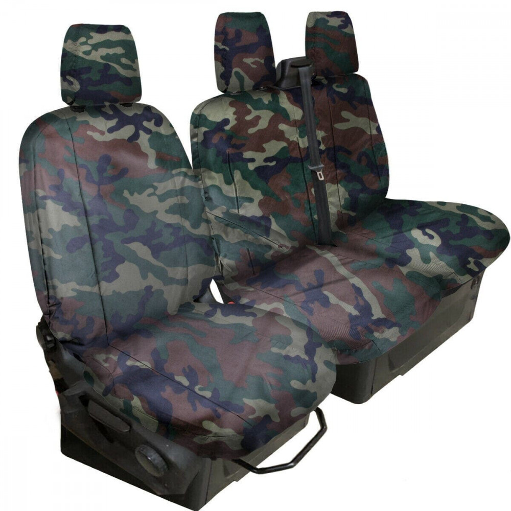 Ford Transit Fully Tailored Heavy Duty Van Seat Covers For 2014 On - Image 14