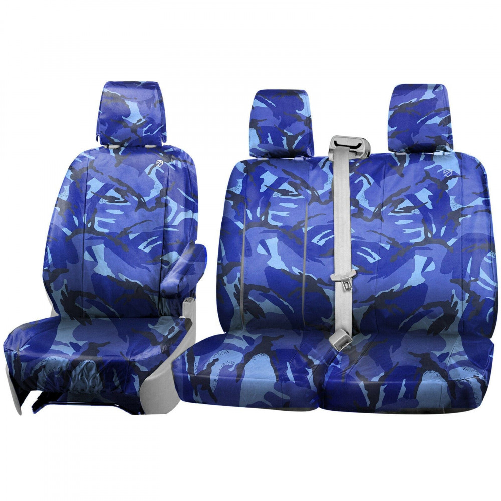 Ford Transit Fully Tailored Heavy Duty Van Seat Covers For 2014 On - Image 15