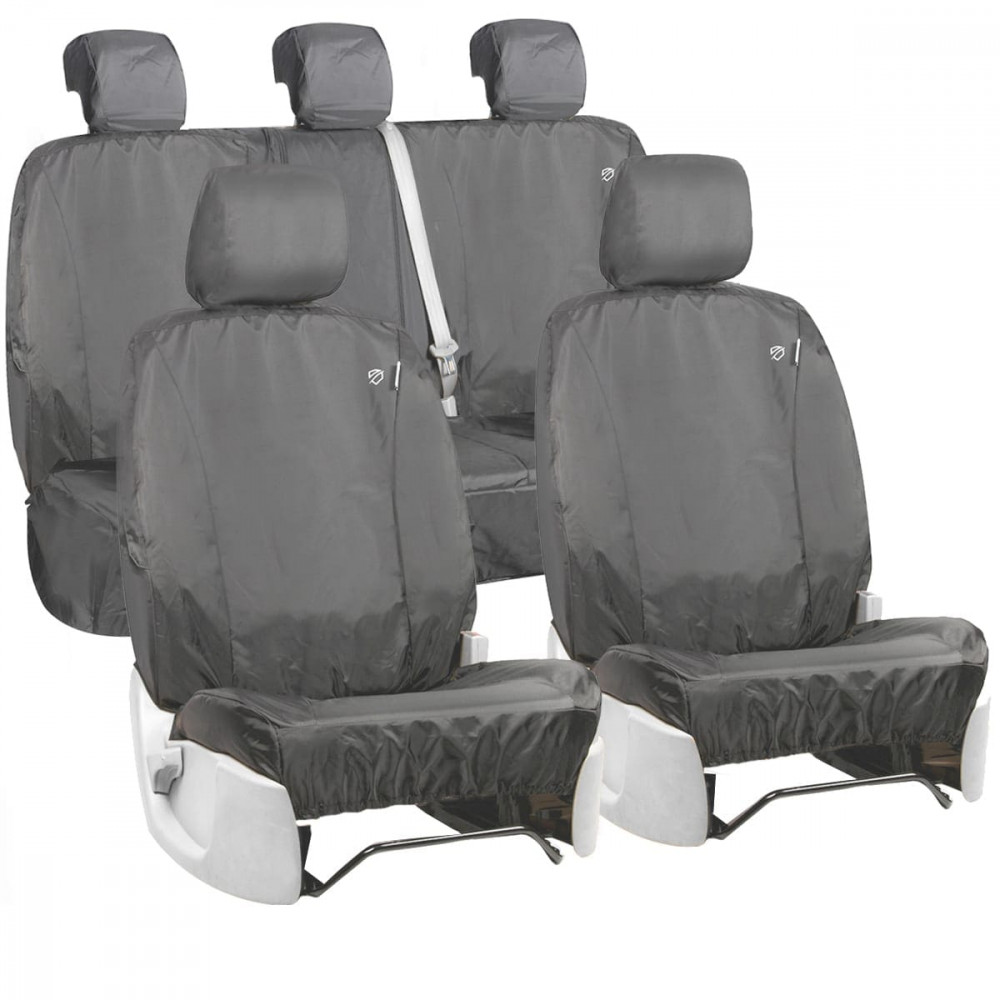 Fully Tailored Heavy Duty Full Set Car Seat Covers for Ford Ranger T6 - Image 2