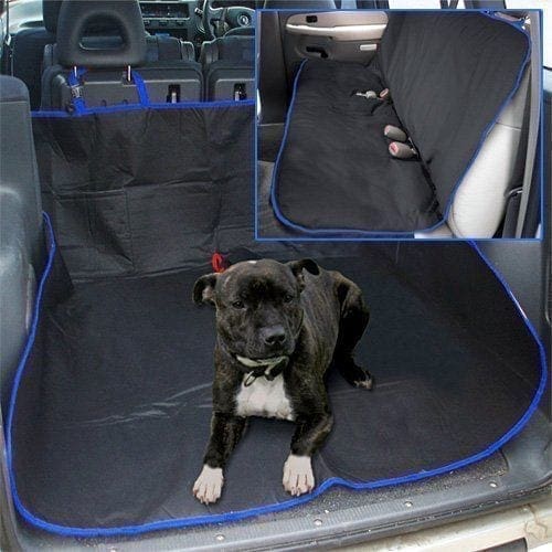 Heavy Duty Universal 3in1 Rear Seat, Pet Hammock Boot Liner - Image 18