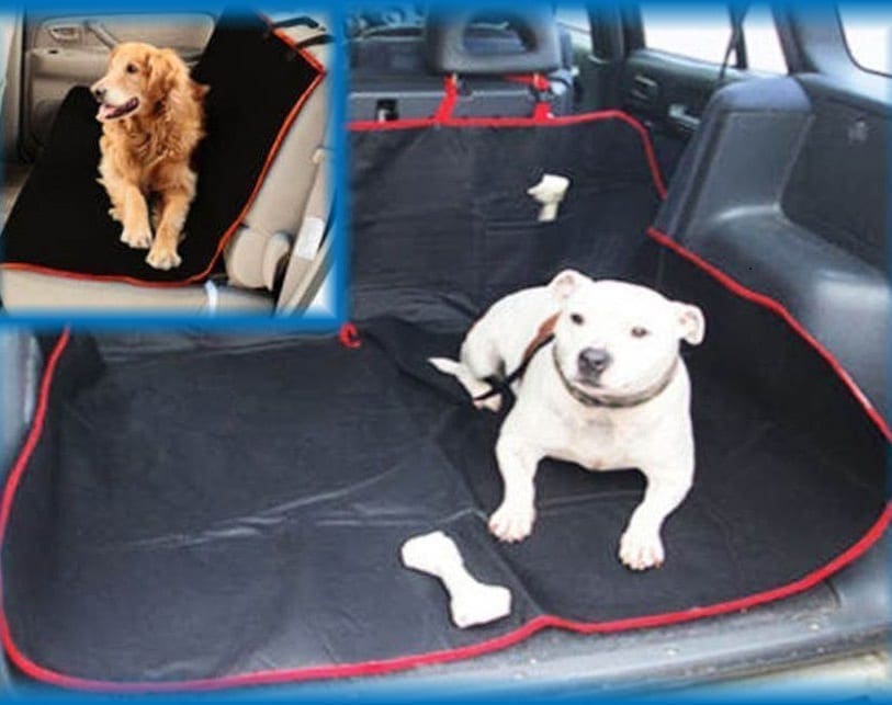 Heavy Duty Universal 3in1 Rear Seat, Pet Hammock Boot Liner - Image 44