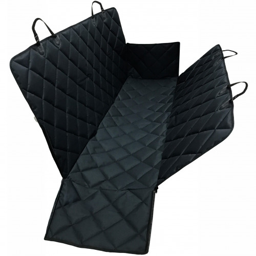 Heavy Duty Universal 3in1 Rear Seat, Quilted Pet Hammock Boot Liner - Image 3
