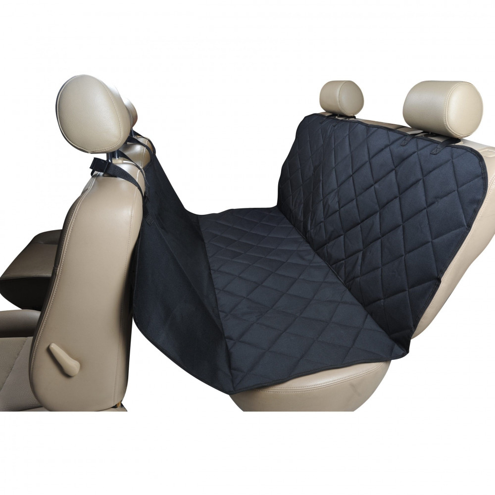 Heavy Duty Universal 3in1 Rear Seat, Quilted Pet Hammock Boot Liner - Image 2