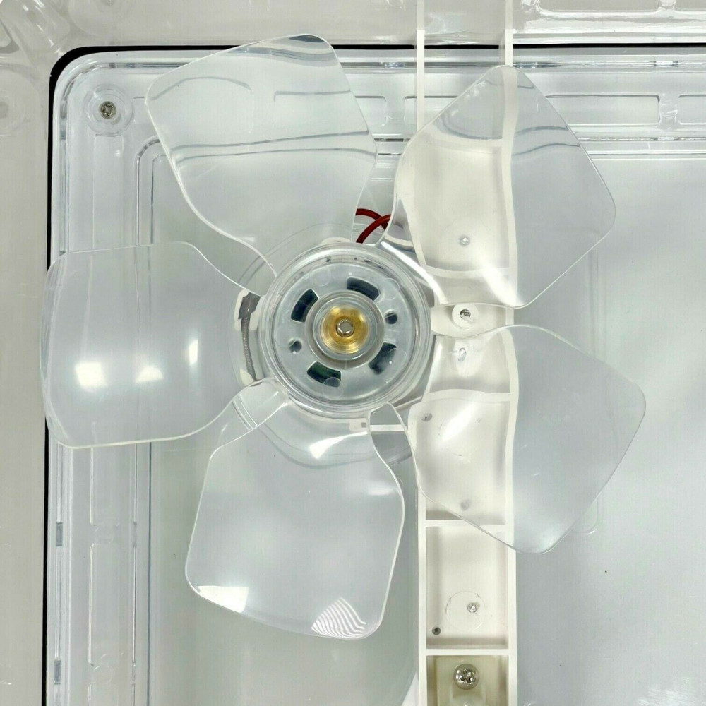 Roof Vent Sky Light 12v Crystal Dome Shower Hatch Camper / Caravan 360x360mm - Image 12