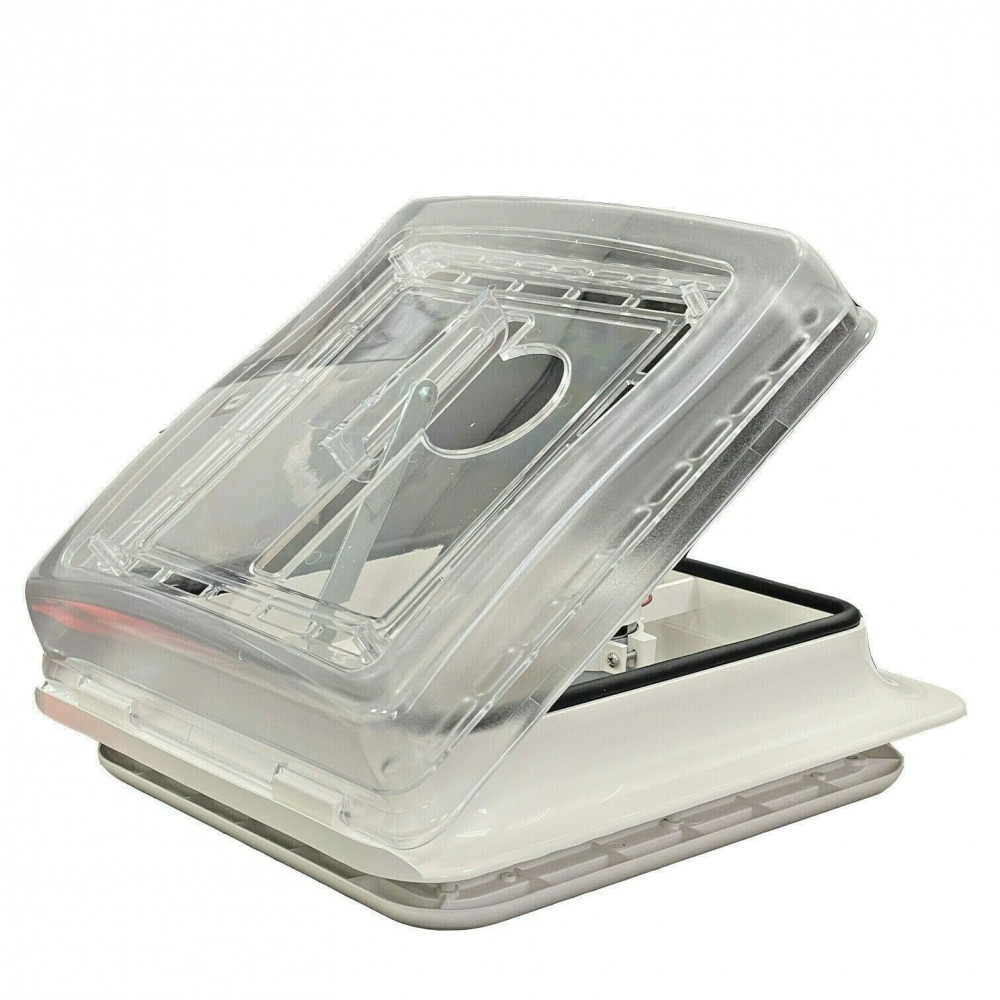 Roof Vent Sky Light 12v Crystal Dome Shower Hatch Camper / Caravan 360x360mm - Image 6