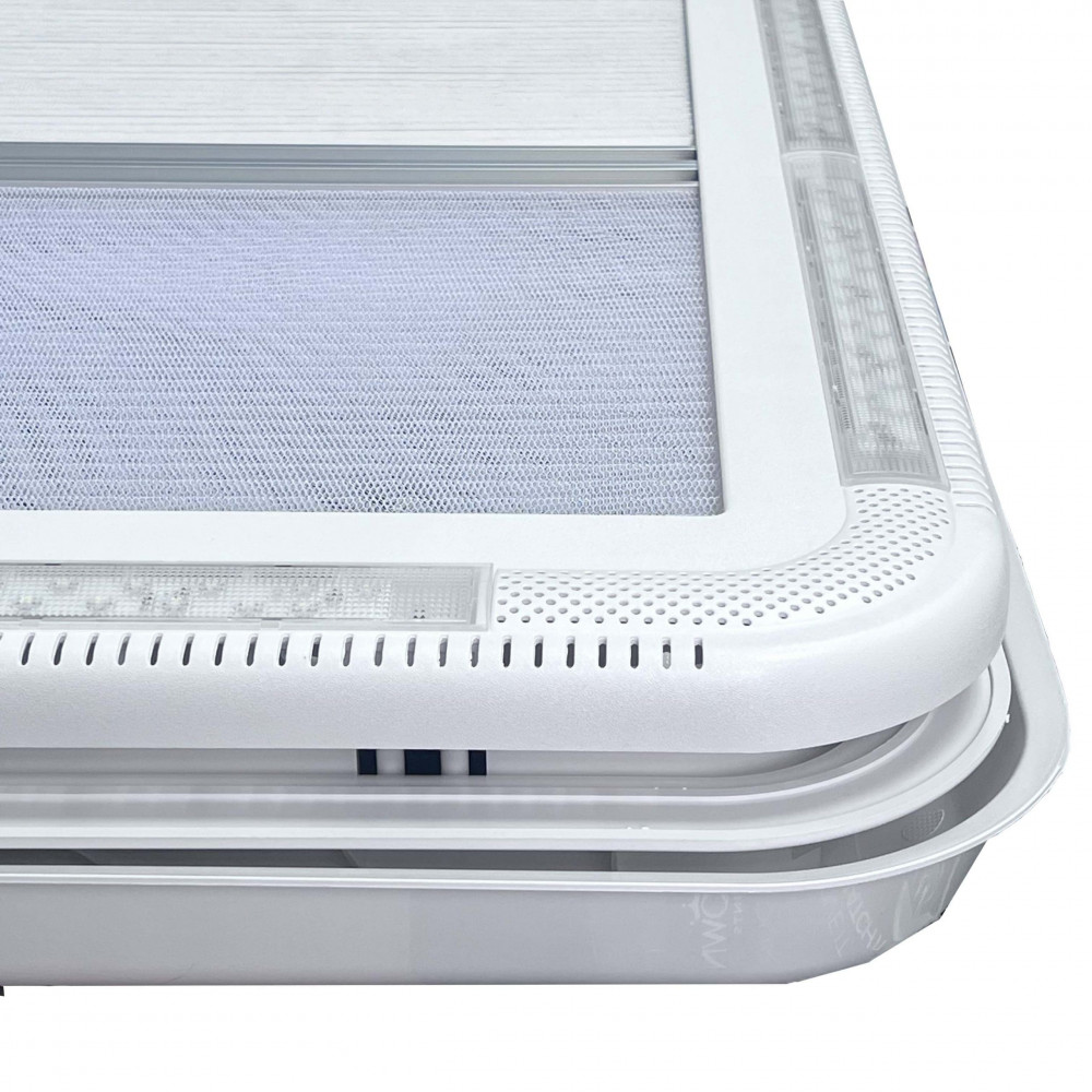 Sky Max LED Light Crystal Dome Roof Vent Shower Hatch for Campervan Caravan 820×620 - Image 3