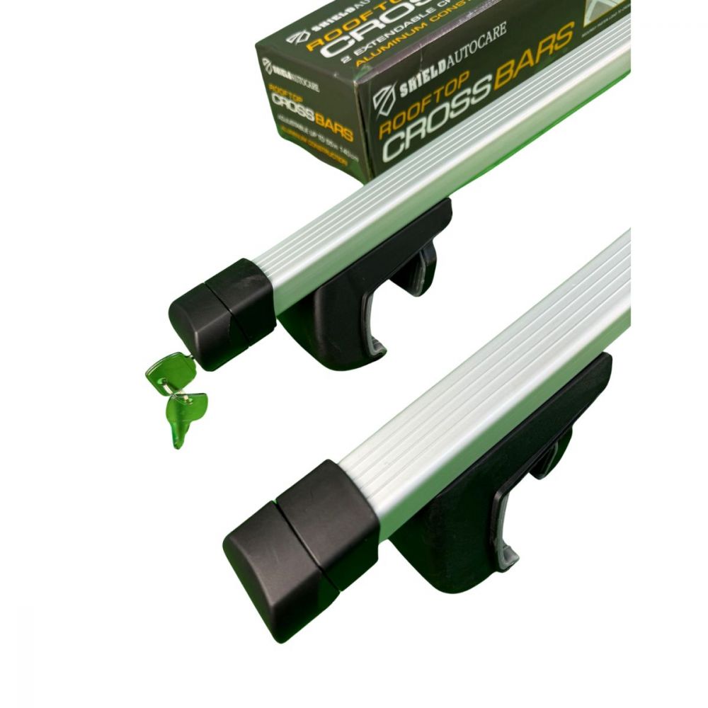 Universal Aluminium Car Roof Bars – Extendable 140cm with Anti-Theft Locks - Image 8