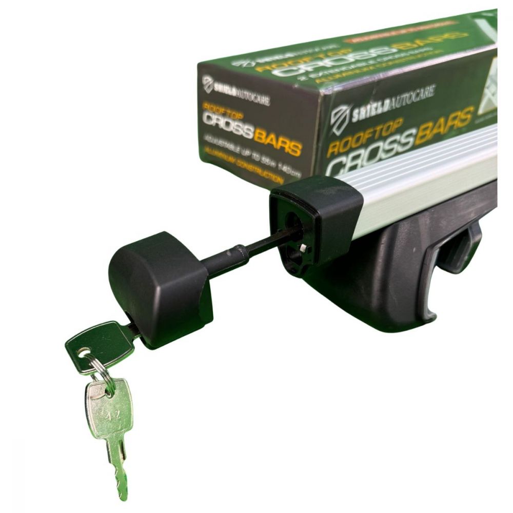 Universal Aluminium Car Roof Bars – Extendable 140cm with Anti-Theft Locks - Image 9