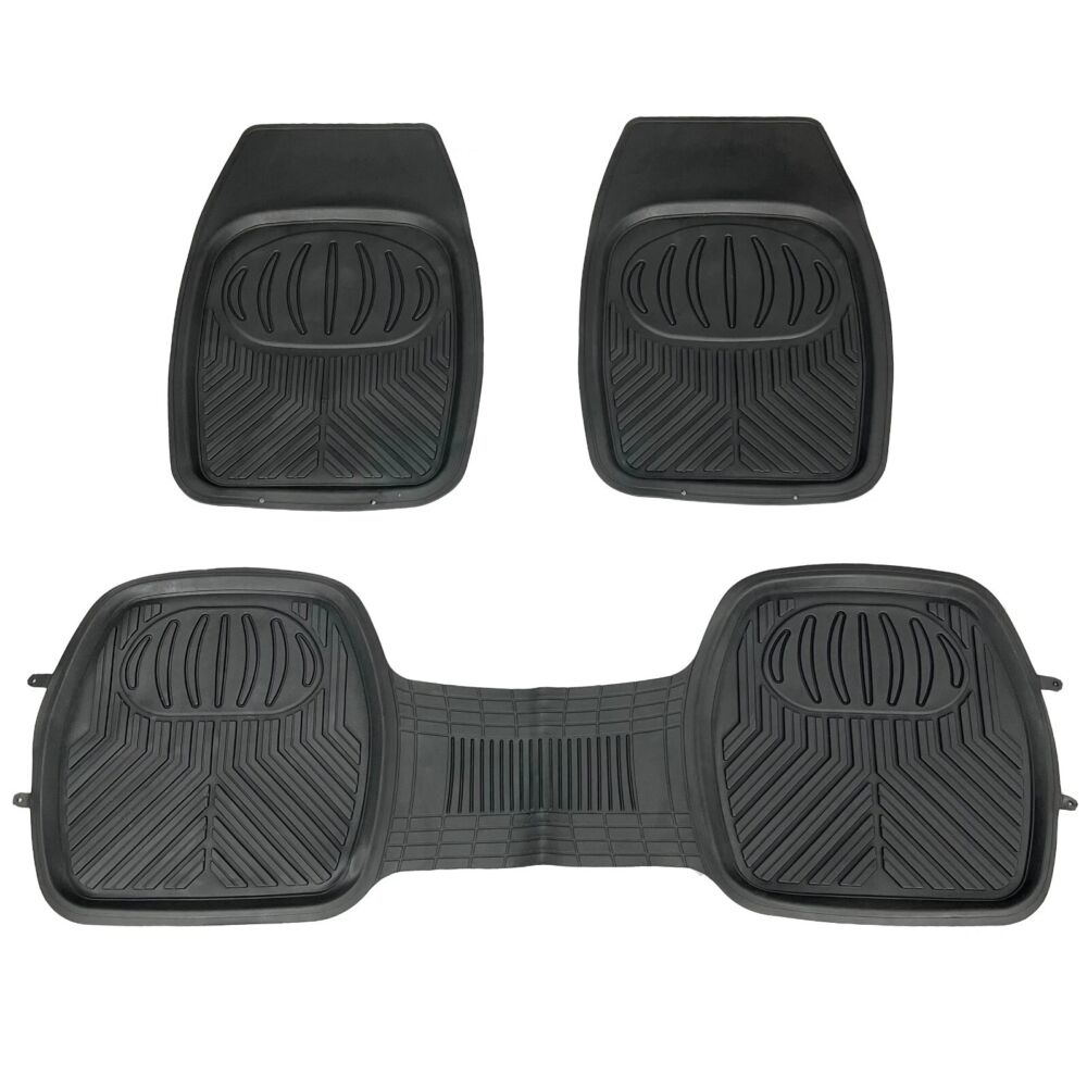 Universal Heavy Duty Rubber Car Floor Mats – Vessel Deep Dish Tray Style - Image 6