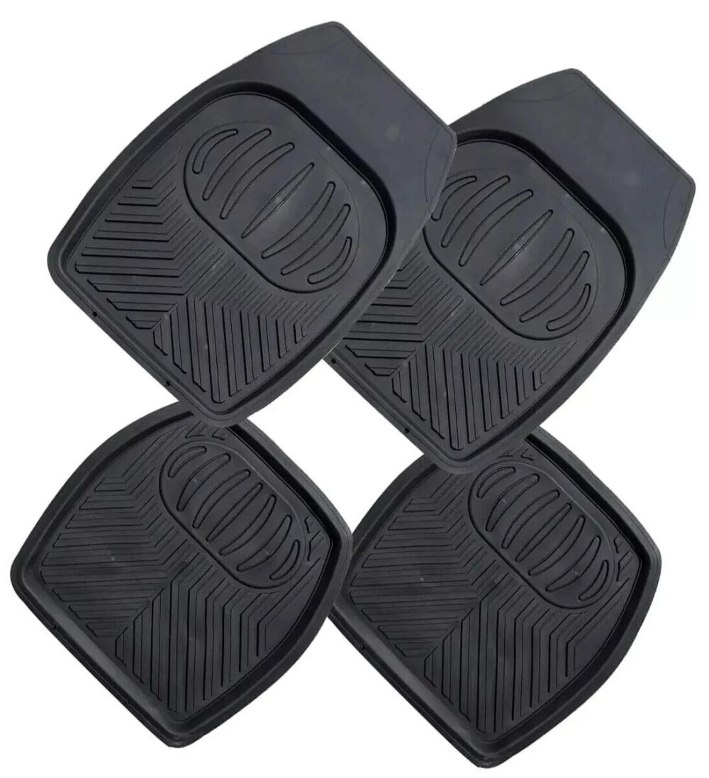 Universal Heavy Duty Rubber Car Floor Mats – Vessel Deep Dish Tray Style - Image 7