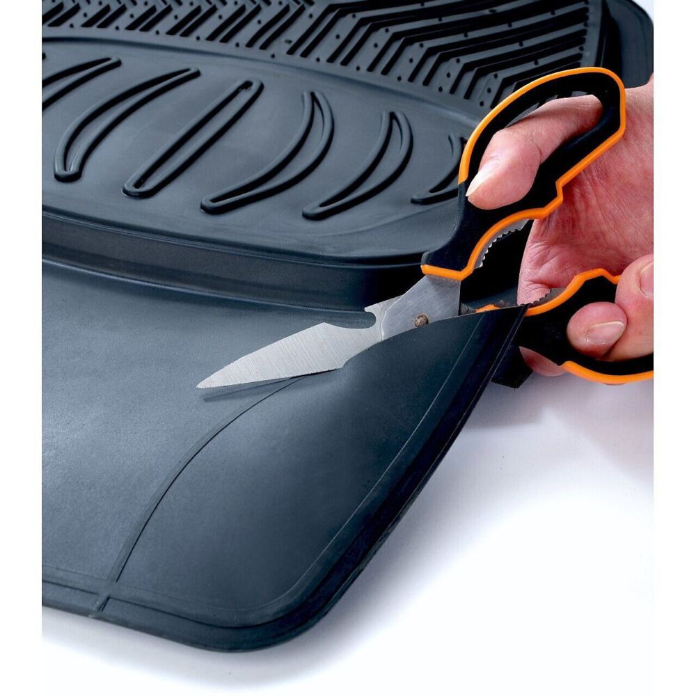 Universal Heavy Duty Rubber Car Floor Mats – Vessel Deep Dish Tray Style - Image 4