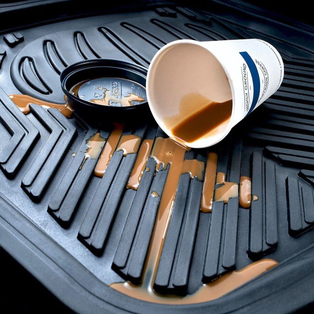 Universal Heavy Duty Rubber Car Floor Mats – Vessel Deep Dish Tray Style - Image 3