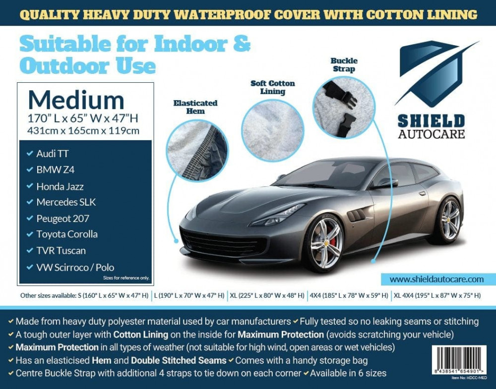 Universal Heavy Duty Waterproof Car Cover - Image 15