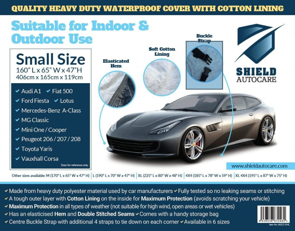 Universal Heavy Duty Waterproof Car Cover - Image 14