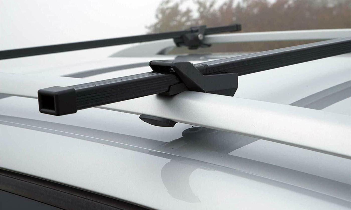 Universal Steel Car Roof Bars – Anti Theft 135cm - Image 3
