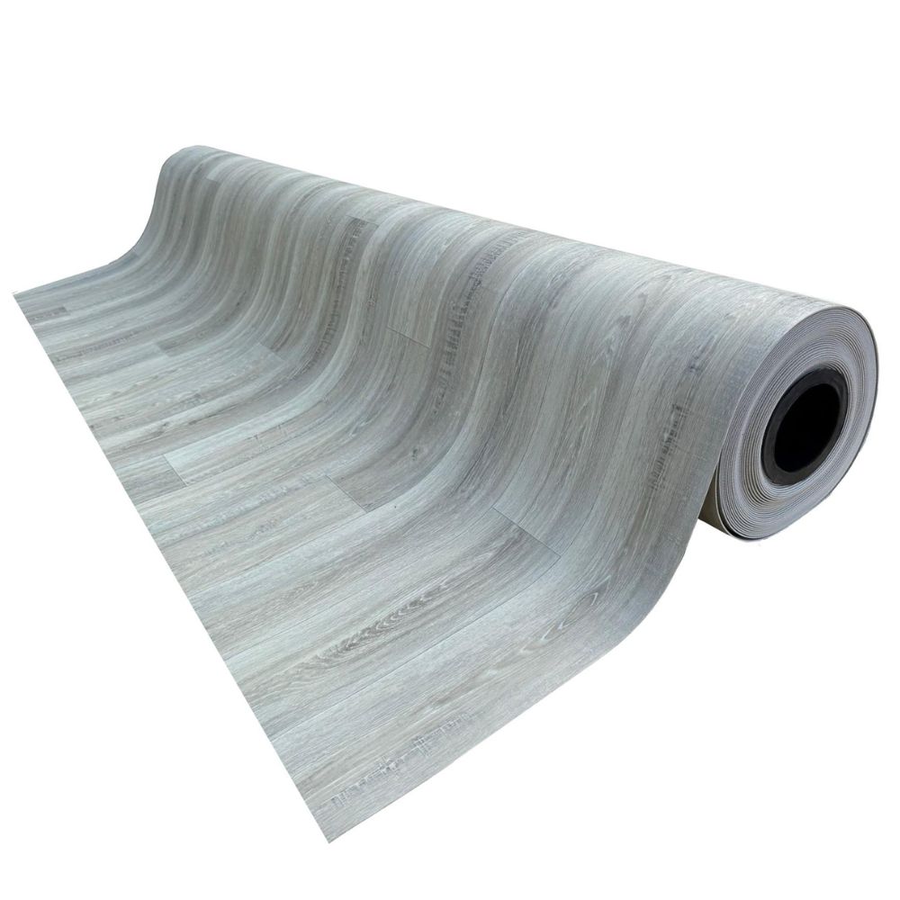 Vinyl Flooring Roll – 2mm Commercial Grade PVC Lino | Grey or Wood Effect - Image 3