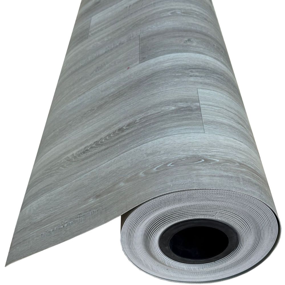 Vinyl Flooring Roll – 2mm Commercial Grade PVC Lino | Grey or Wood Effect - Image 4